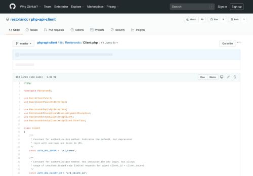 
                            13. restorando/php-api-client - GitHub