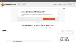 
                            9. Restrict Access to Raspberry Pi Web Server: 8 Steps