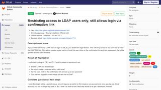 
                            2. Restricting access to LDAP users only, still allows login via ... - GitLab