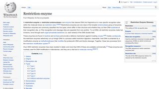 
                            10. Restriction enzyme - Wikipedia
