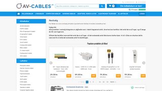 
                            5. Restsalg - Av-Cables.dk