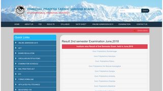 
                            8. Result 2nd semester Examination June,2018 | Himachal Pradesh ...