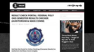 
                            6. RESULT CHECK PORTAL: FEDERAL POLY OKO SEMESTER ...