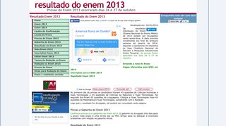 
                            4. Resultado do Enem 2013 - Vestibulando Web