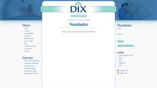 
                            7. Resultados - Dix - Diagnóstico por Imagem