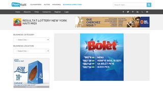 
                            12. Resultat Lottery New York Haiti Midi - Flash Haiti