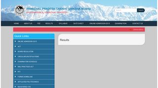 
                            6. Results | Himachal Pradesh Takniki Shiksha Board Dharamshala