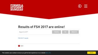 
                            4. Results of FSH 2017 are online!