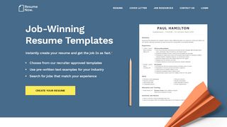 
                            2. Resume-Now: Free Resume Builder | Job Seeker Tools