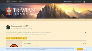 
                            4. Resumen del s4.NET - Page 375 - Community - Travian: Legends Forum