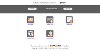 
                            2. Resync Token - SafeNet Authentication Service – Self-Service