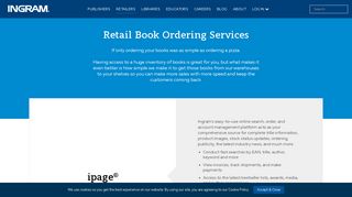 
                            4. Retail Book Ordering Services, Tools, Fulfillment | Ingram Content Group