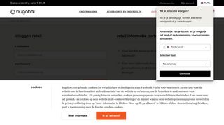 
                            6. retail login - bugaboo (Netherlands) Dutch