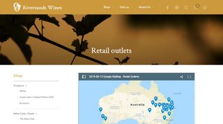 
                            13. Retail outlets - Riversands Wines