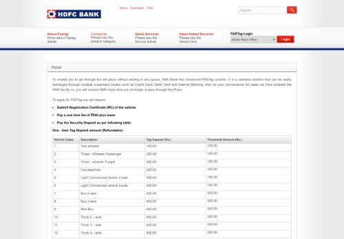 
                            3. Retail - Welcome To CCH - HDFC Bank