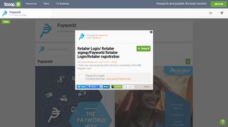 
                            13. Retailer Login/ Retailer signup/Payworld Retail... - Scoop.it