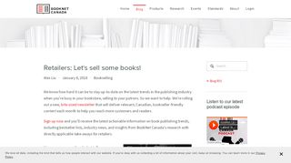 
                            10. Retailers: Let's sell some books! — BookNet Canada