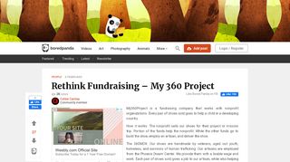 
                            10. Rethink Fundraising – My 360 Project | Bored Panda