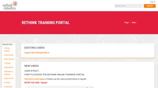 
                            7. Rethink Training Portal - Intera