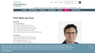 
                            9. Reto von Euw | Hochschule Luzern