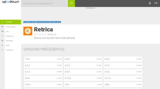 
                            7. Retrica anciennes versions - Android