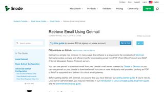 
                            2. Retrieve Email Using Getmail - Linode