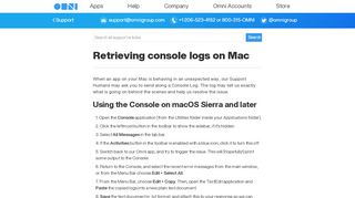 
                            13. Retrieving Console logs on Mac - Support - The Omni Group
