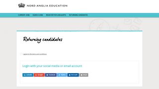 
                            1. Returning Candidates - Nord Anglia Education | Jobs | Search here for ...