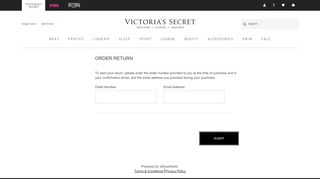 
                            6. Returns - Victoria's Secret - eShopWorld