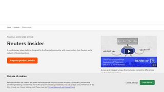 
                            2. Reuters Insider - Thomson Reuters