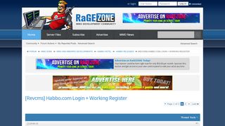 
                            7. [Revcms] Habbo.com Login + Working Register - RaGEZONE - MMO ...