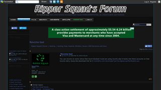 
                            12. Revcms tool - Ripper Squad's Forum - Board directory