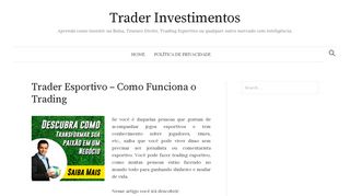 
                            6. → REVELAÇÃO: Trader Esportivo é Crime? Multa de até R$ 200.000,00