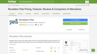 
                            5. Revelation Pets Pricing, Features, Reviews & Comparison of ...