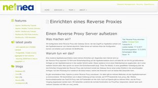 
                            7. Reverse Proxy einrichten - netnea