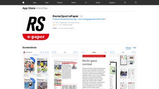 
                            10. RevierSport ePaper im App Store - iTunes - Apple