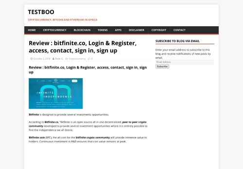 
                            5. Review : bitfinite.co, Login & Register, access, contact, sign in, sign up