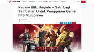 
                            10. Review Blitz Brigade | GameSaku - Tech in Asia Indonesia