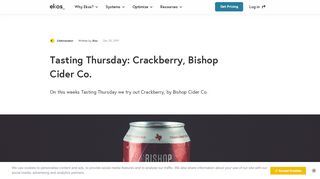 
                            11. Review Crackberry, Bishop Cider Co. | Tasting Thursday