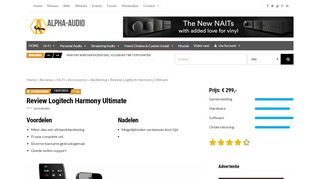 
                            9. Review Logitech Harmony Ultimate - Alpha-Audio