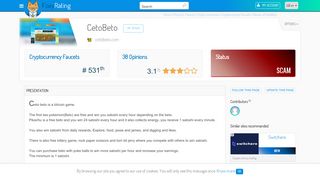 
                            13. Review of CetoBeto : Scam or legit ? - NetBusinessRating