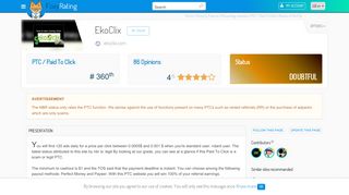 
                            6. Review of EkoClix : Scam or legit ? - NetBusinessRating