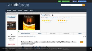 
                            10. Review of Peavey ReValver 4 - Audiofanzine