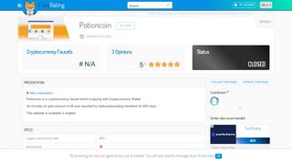 
                            8. Review of Potioncoin : Scam or legit ? - NetBusinessRating