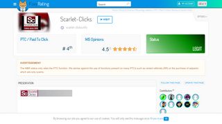 
                            5. Review of Scarlet-Clicks : Scam or legit ? - NetBusinessRating