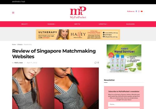 
                            11. Review of Singapore Matchmaking Websites - MyFatPocket
