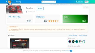 
                            9. Review of Twickerz : Scam or legit ? - NetBusinessRating