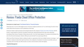 
                            8. Review: Panda Cloud Office Protection - eSecurity Planet