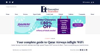 
                            2. Review: Qatar Airways Super WiFi inflight Internet speeds pricing ...