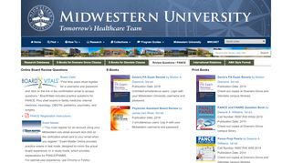 
                            12. Review Questions / PANCE - Physician Assistant - MWU Library at ...